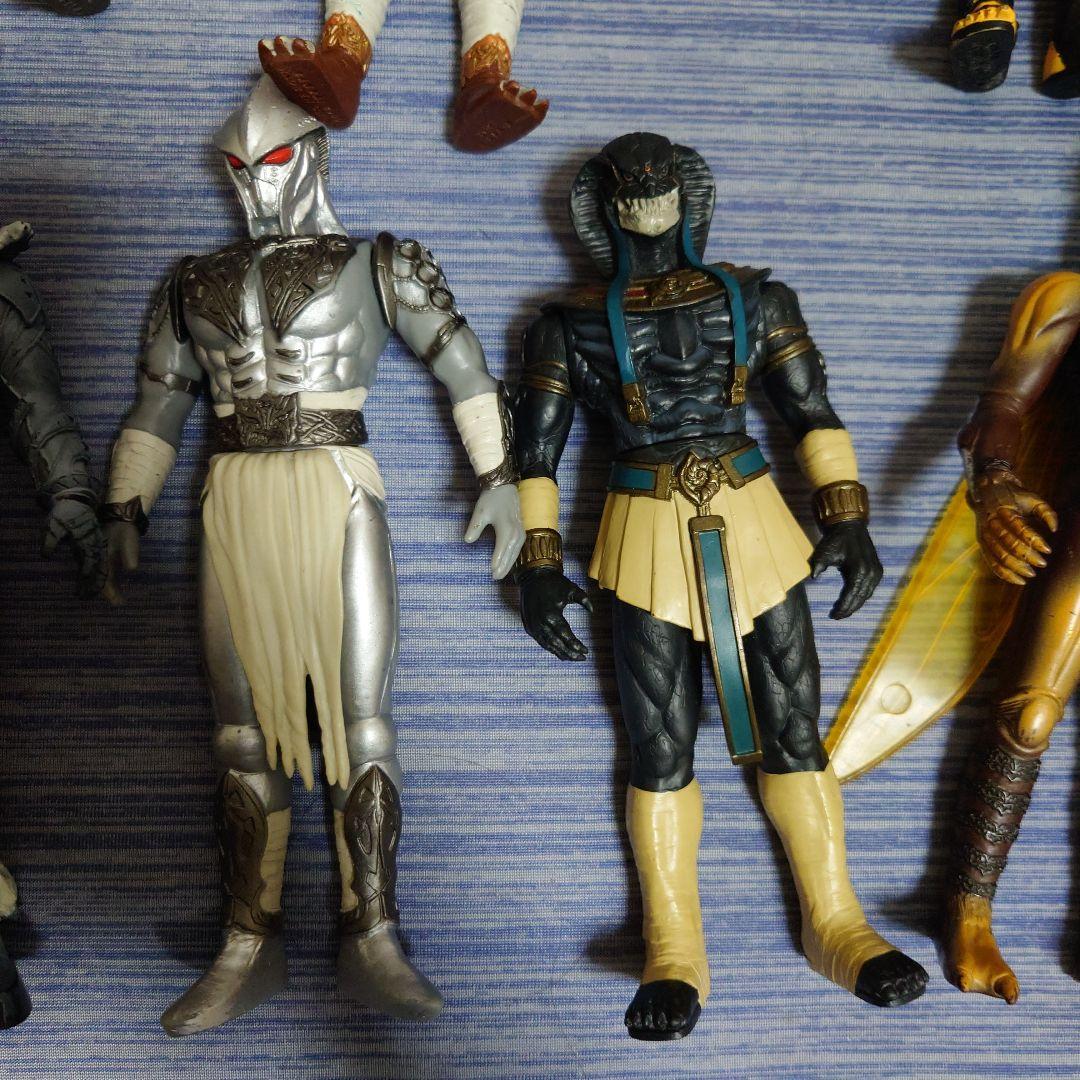 仮面ライダー　ソフビ　まとめ売り　昭和　怪人　ショッカー　約17cm　フィギュア