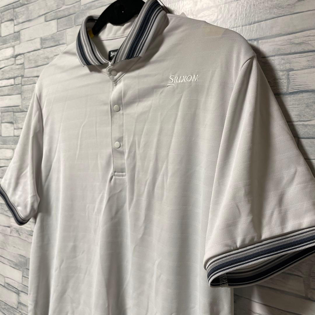 【未使用】SRIXONスリクソンポロシャツRGMPJA18/LL/グレー系