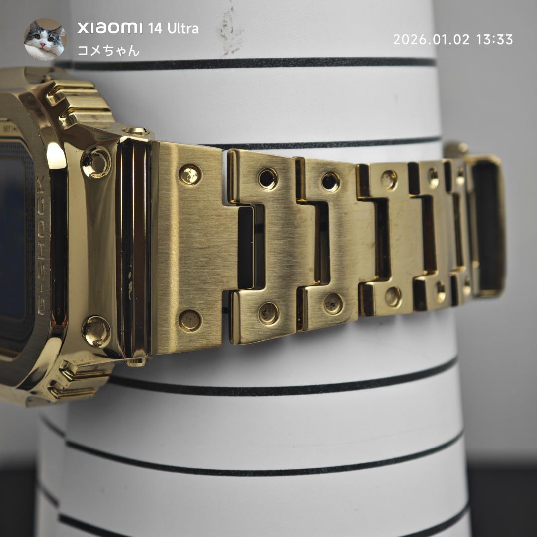 【美品】カシオ G-SHOCK GMW-B5000GD-9JF