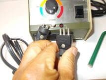 理容　八光コンピュータアイロン　トランス電子温度コントローラー