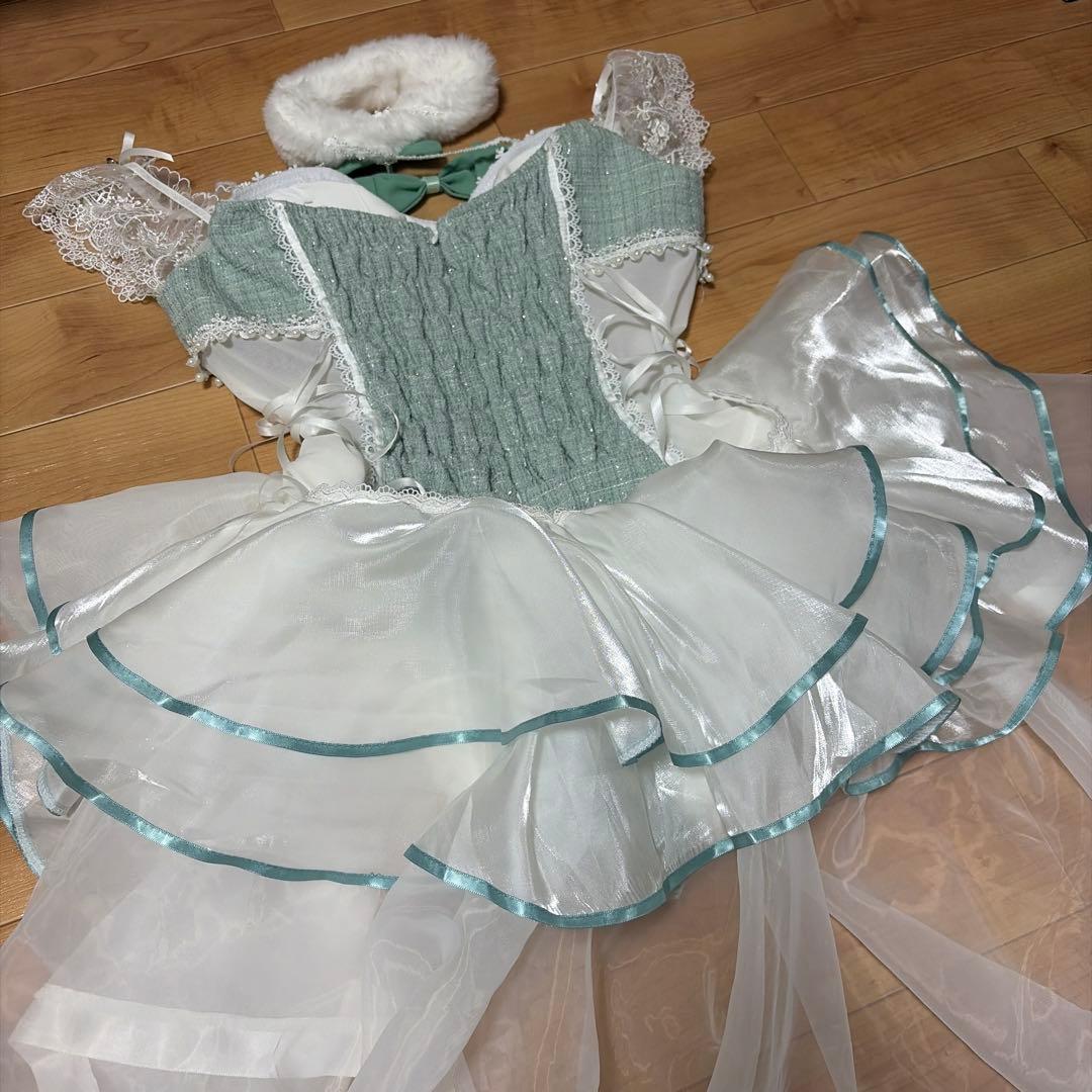 Malymoon マリームーン　バニーガール　ツイード　グリーン　衣装　コスプレ