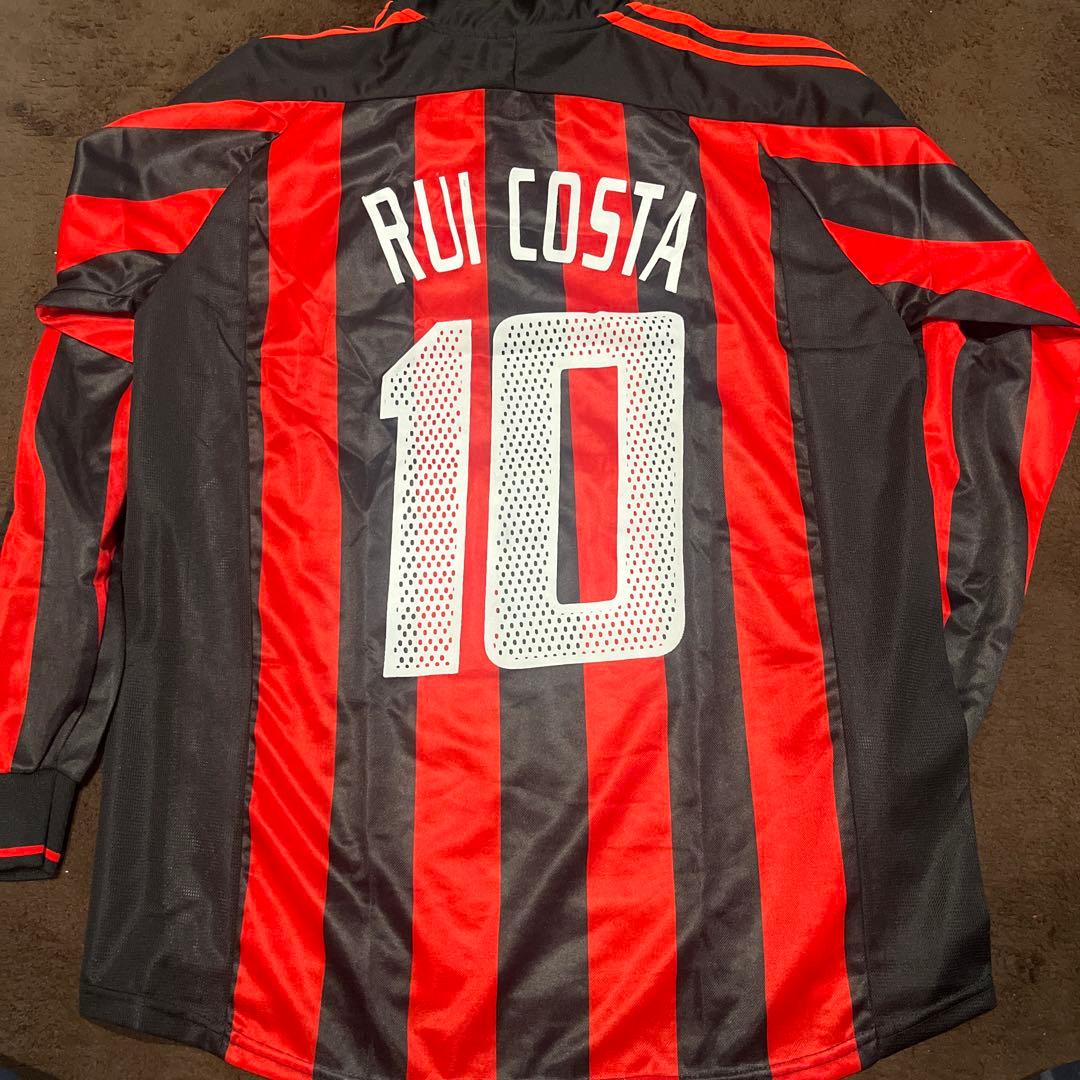 90’s ACミラン Rui Costa 10番 ユニフォーム ルイコスタ 長袖