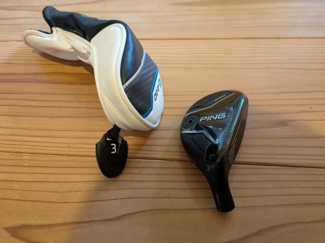 送料無料！PING G440 3番　20°　ヘッドのみ ヘッドカバー付き