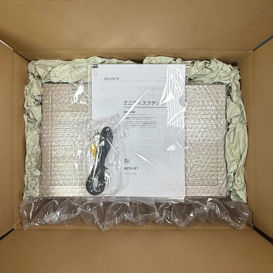 優良動作品・録音動作確認済・SONY ソニー ダブルディスクデッキ MDS-W1