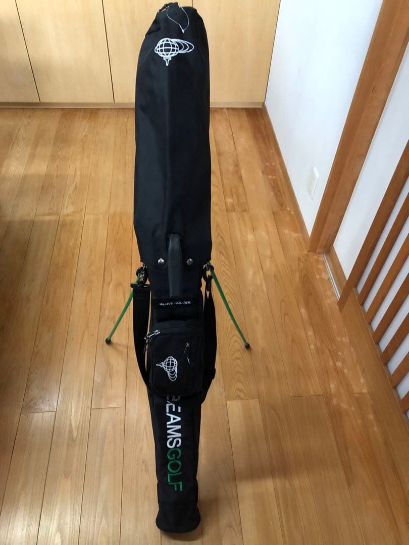 MAKO‼️BEAMS GOLF / セルフスタンド ゴルフケース ブラック