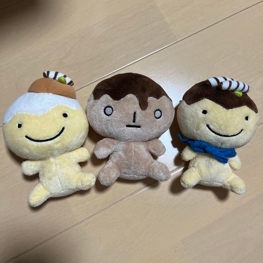 こげぱん　くったりぬいぐるみ　3種類　激レア
