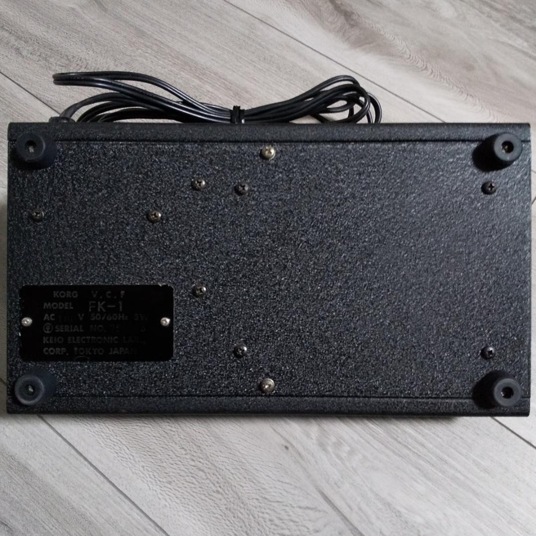 【70年代ビンテージ】KORG V.C.F FK-1フィルター(フットペダル付)