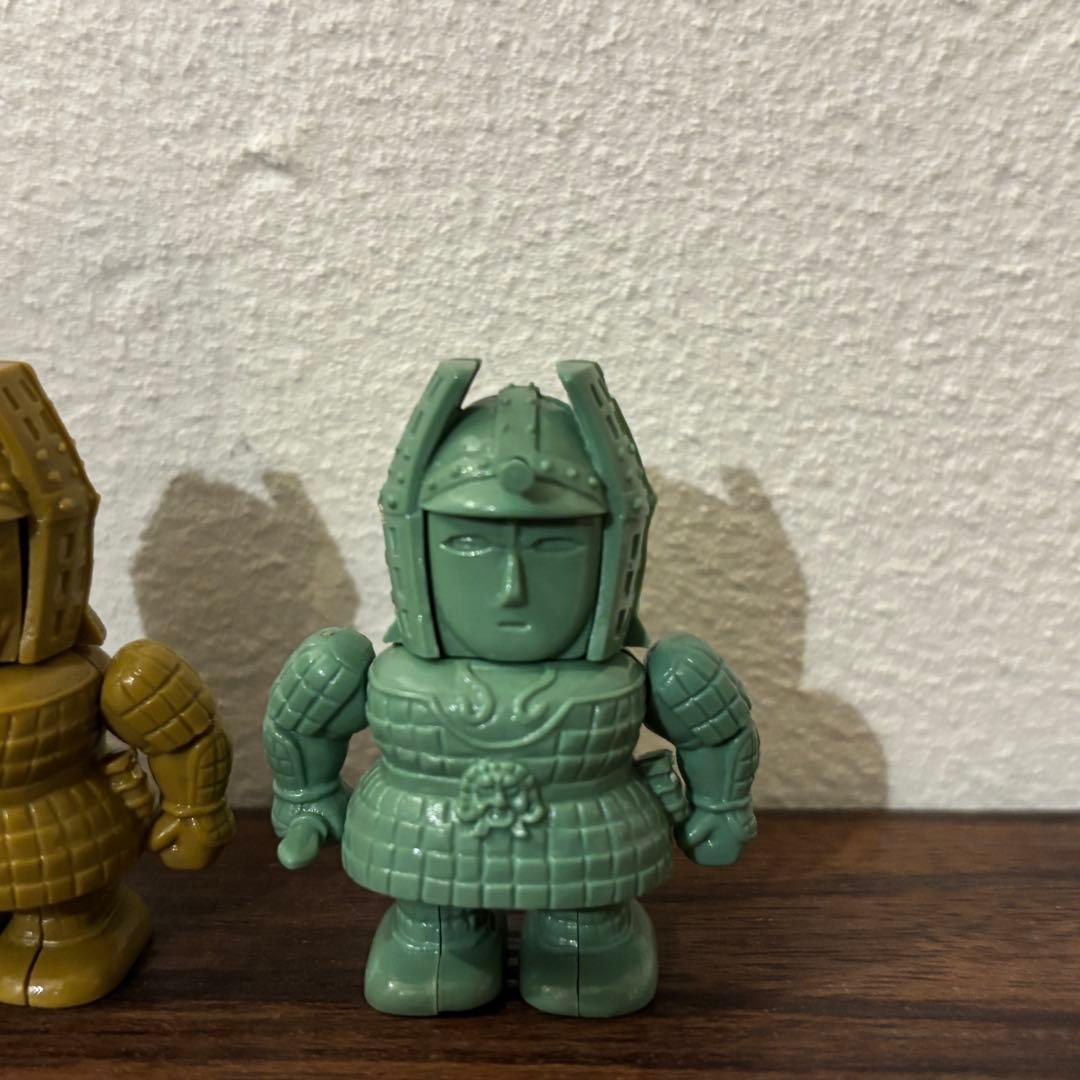 なつかし怪獣 大魔人 ミニプラ 当時物 昭和 80年代！怒りと無表情の2体セット