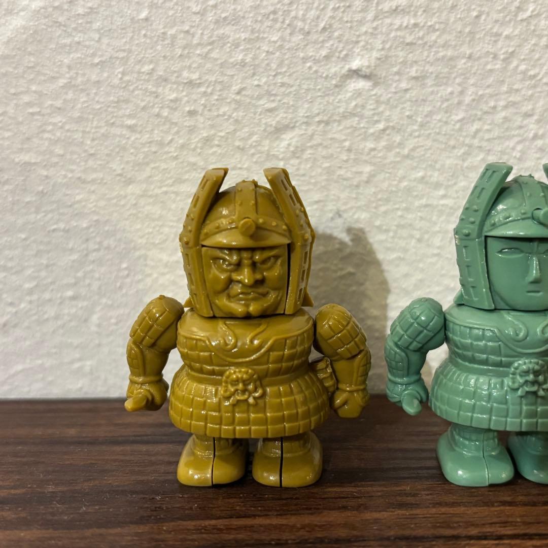 なつかし怪獣 大魔人 ミニプラ 当時物 昭和 80年代！怒りと無表情の2体セット