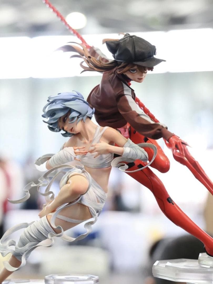 エヴァンゲリオン アスカ レイ ワンフェス WF2025S 渣ちゃん 2体セット
