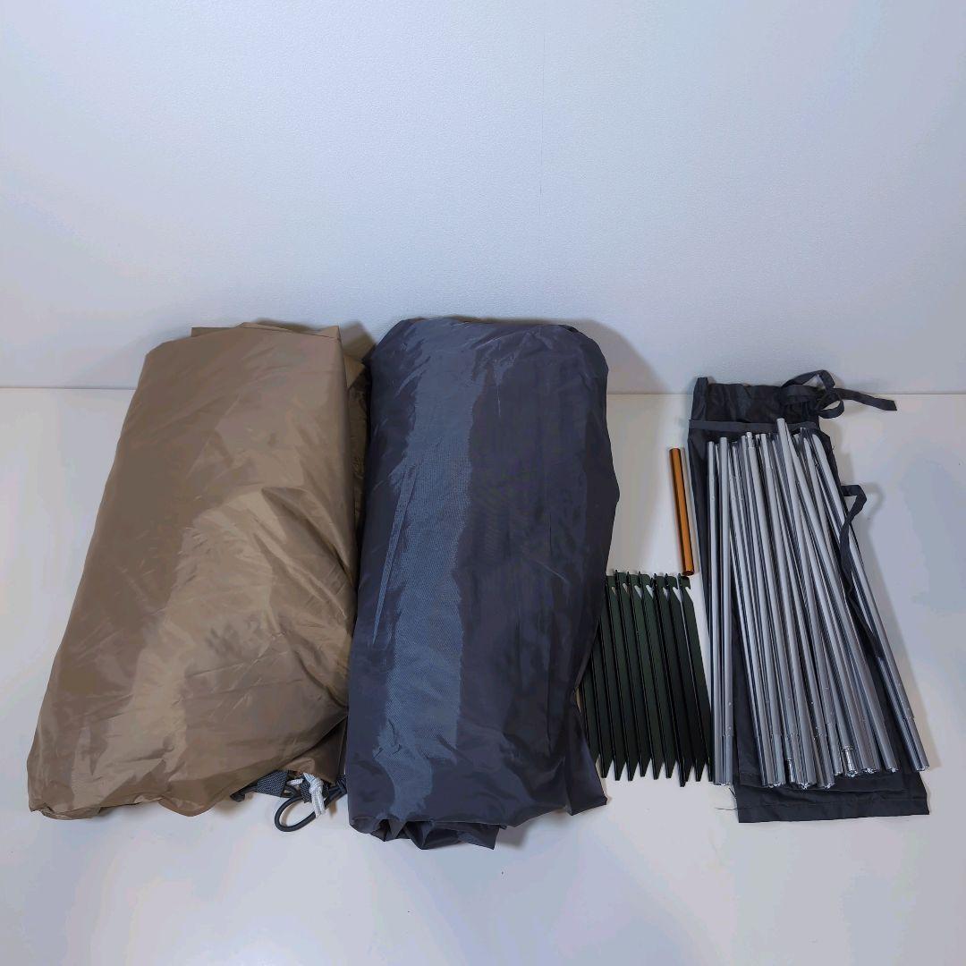 【美品】BUNDOK ソロベーステント BDK-79TC