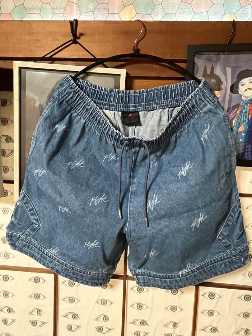 ウェア NIKE JORDAN BRAND DENIM AOP SHORT XL