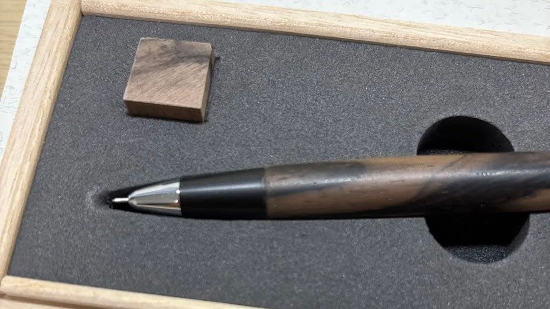 野原工芸　特上黒柿　シャープペンシル 0.5mm