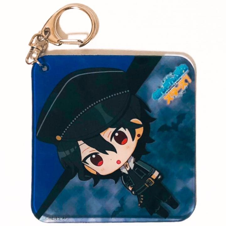 新品★あんスタ【朔間零＆羽風薫】カラオケの鉄人★ふにふにコースター型ストラップ