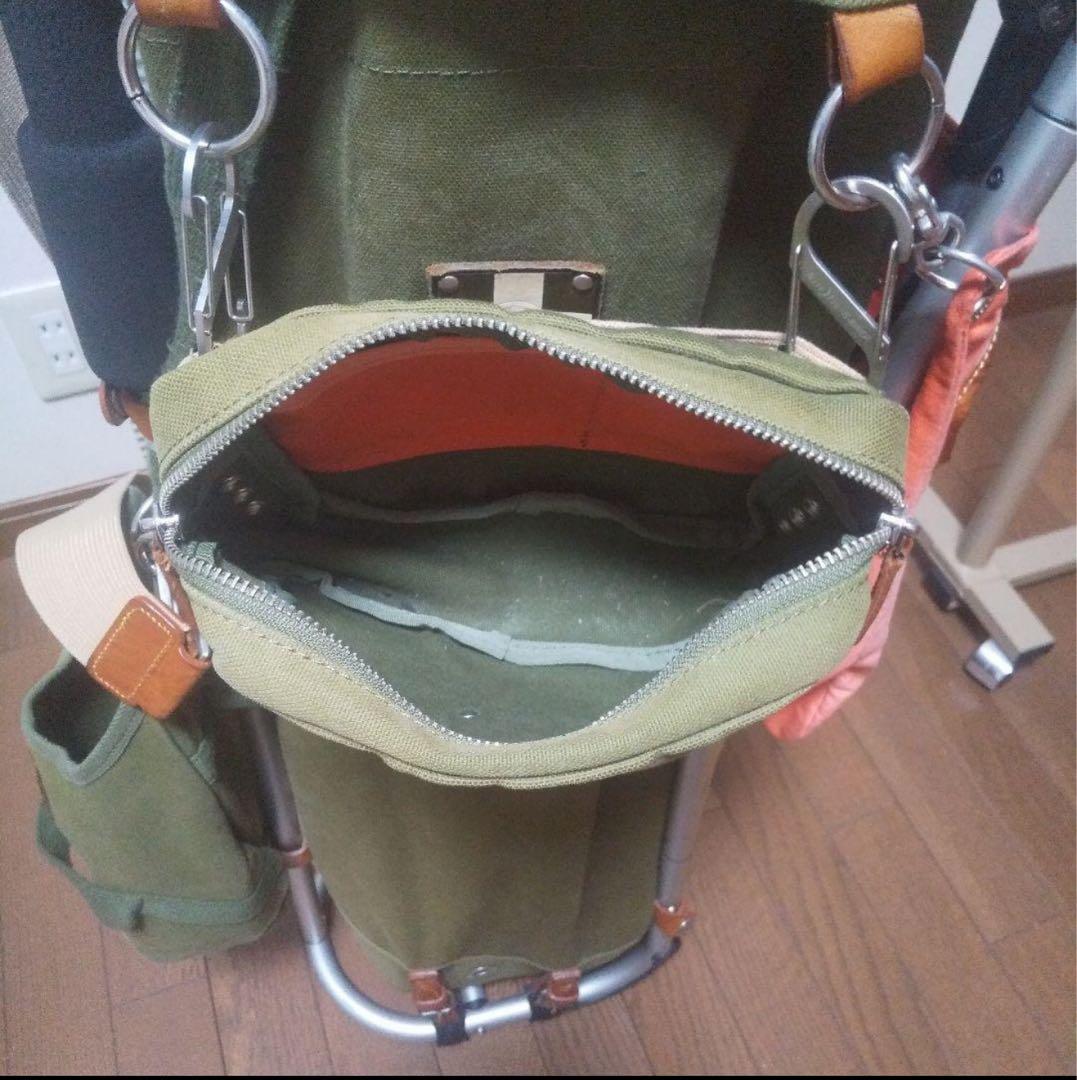 木の庄帆布スタンドキャディバック　2018年限定　×ミズノフレームウォーカー