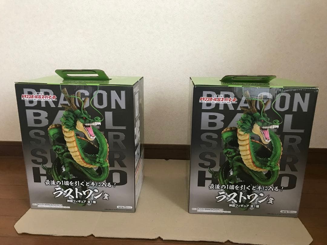 【未開封】一番くじ　ドラゴンボール超　スーパーヒーロー ラストワン賞　神龍×2