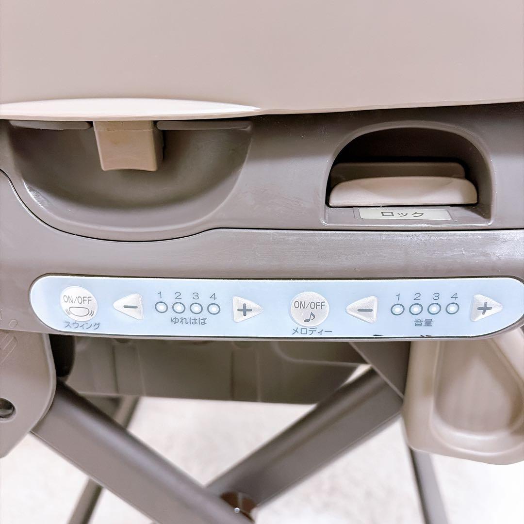 【美品】Combi コンビ ネムリラ AUTO SWING ミントグレー