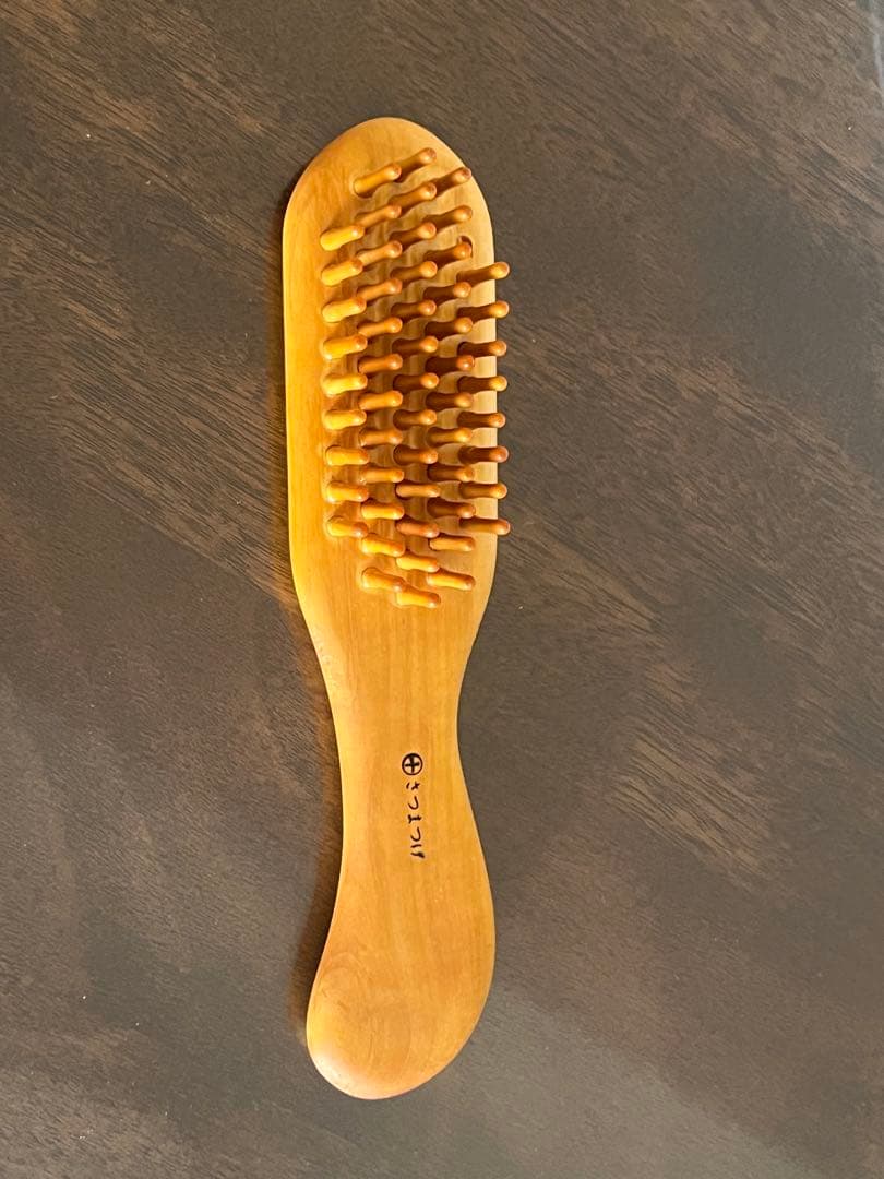 銀座三越購入　鹿児島県 喜多つげ製作所 さつまつげヘアブラシ　4.4万円