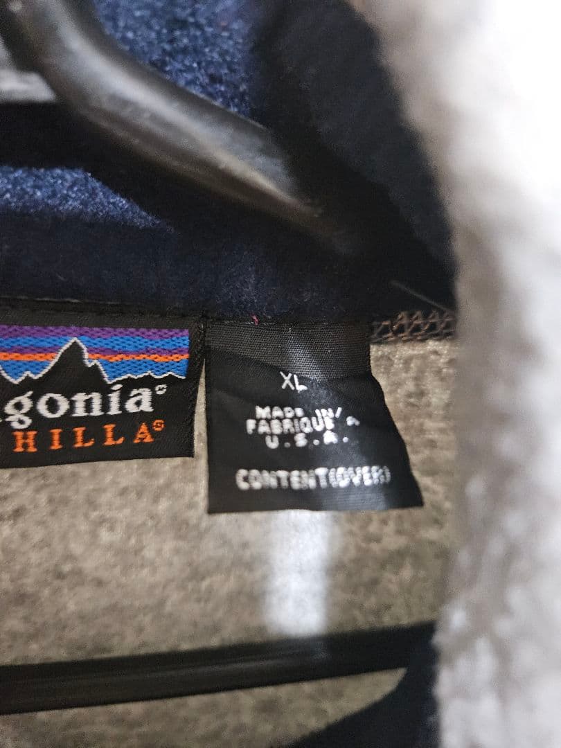 Patagonia シンチラ フリース ベスト グレー USA企画