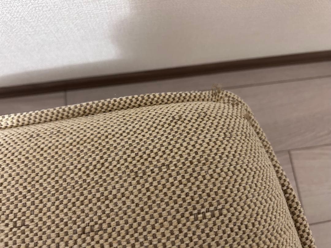 無印良品　ハイバックリクライニングソファー　オットマン