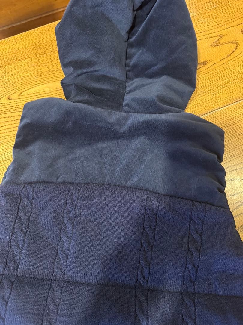 LE COQ SPORTIF フード付きベスト（保温）