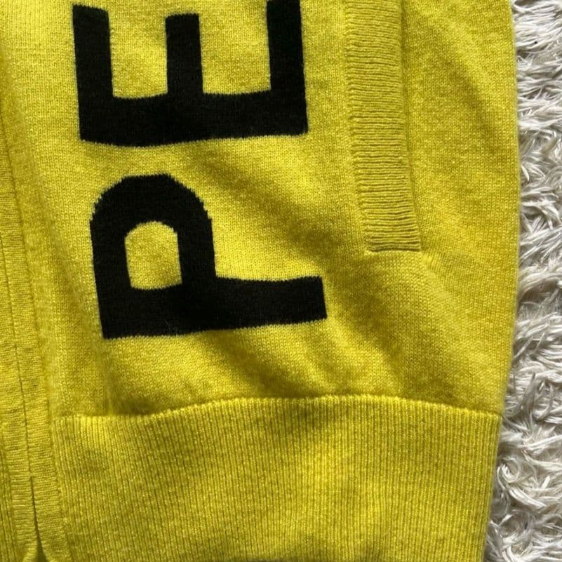 パーリーゲイツ　カシミヤ100%　ダブルジップアップ　ニット　ゴルフウェア