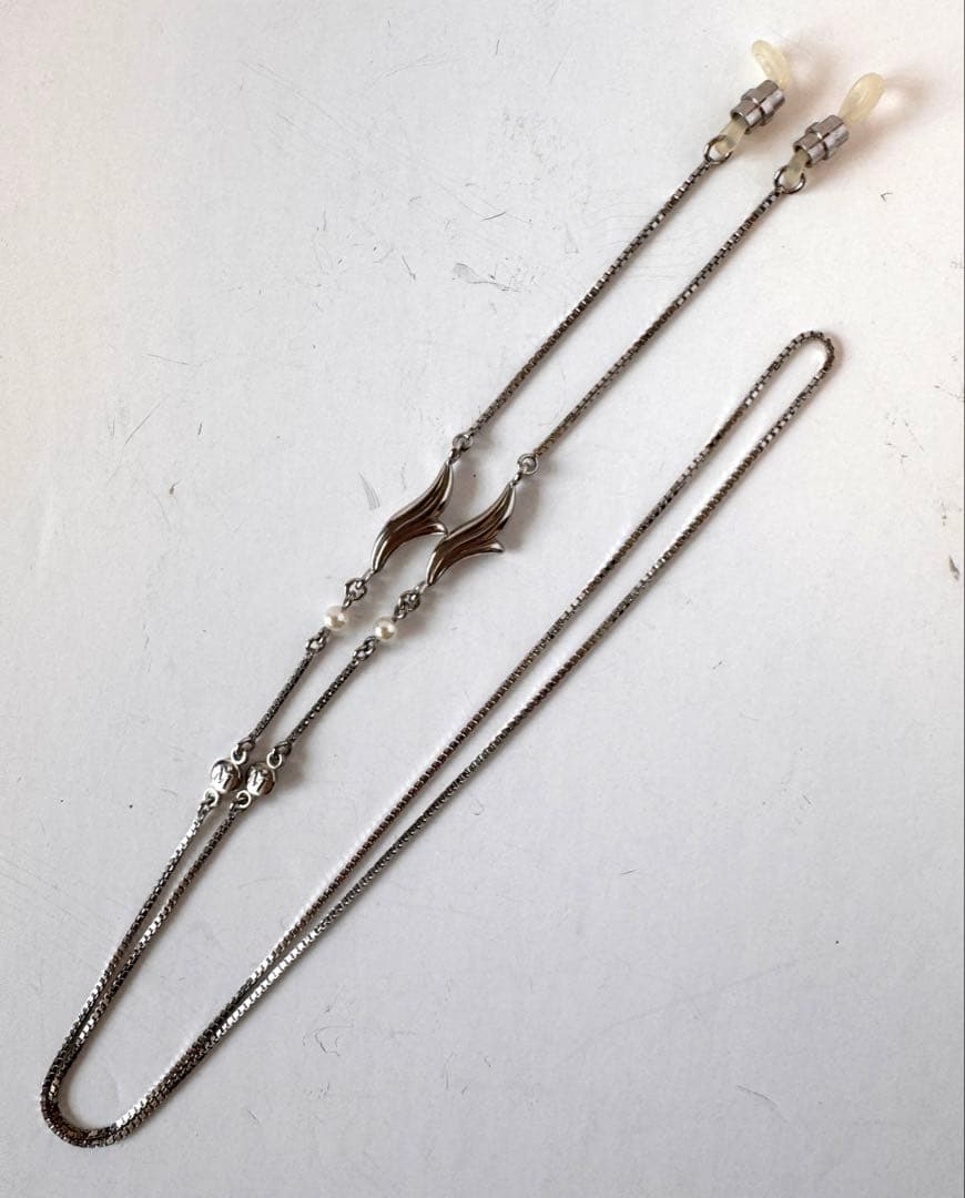 MIKIMOTOミキモトパール眼鏡チェーン