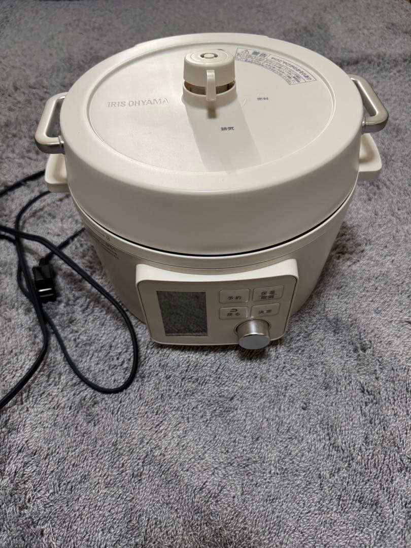 アイリスオーヤマ 電気圧力鍋　アイボリー PMPC-MB3-C