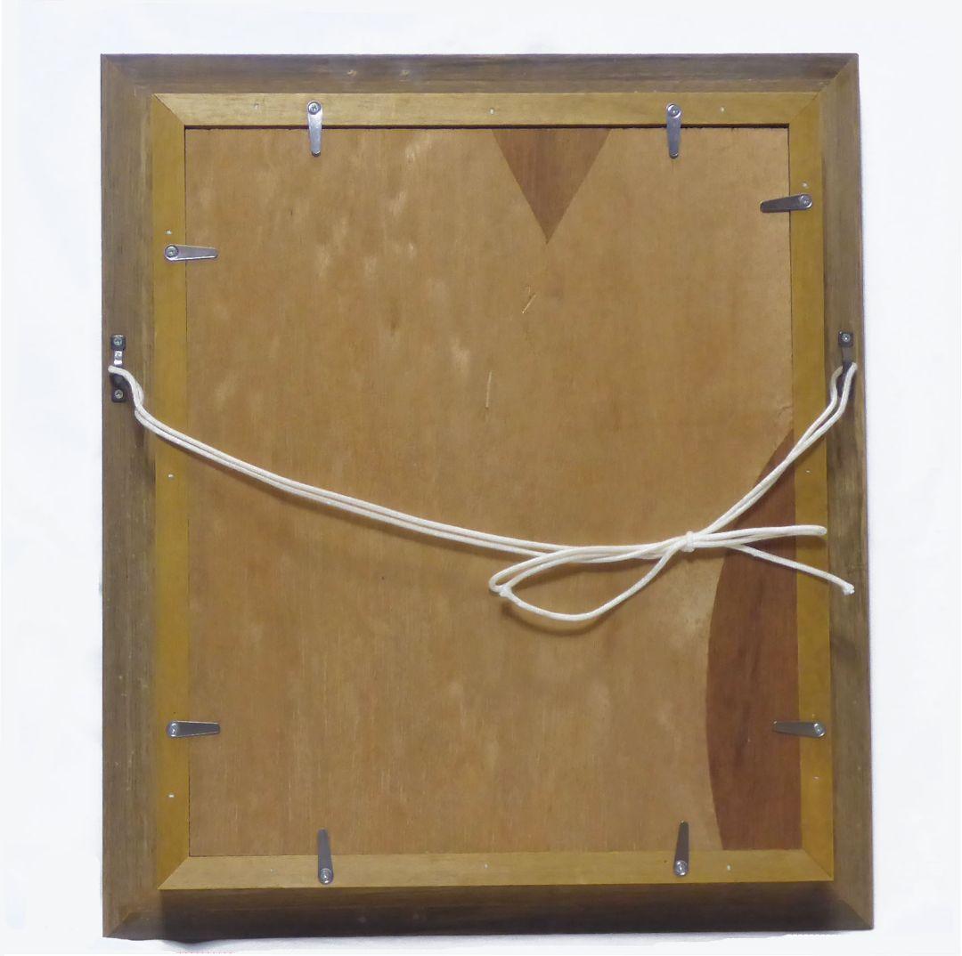 七宝工芸 京劇面「蛇」 額装　◆ユニーク◆