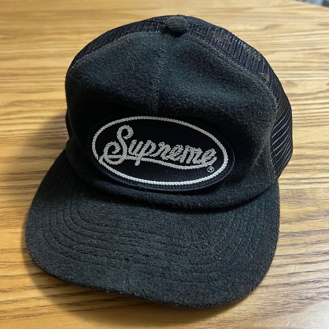帽子 Supreme terry mesh back 5-panel
