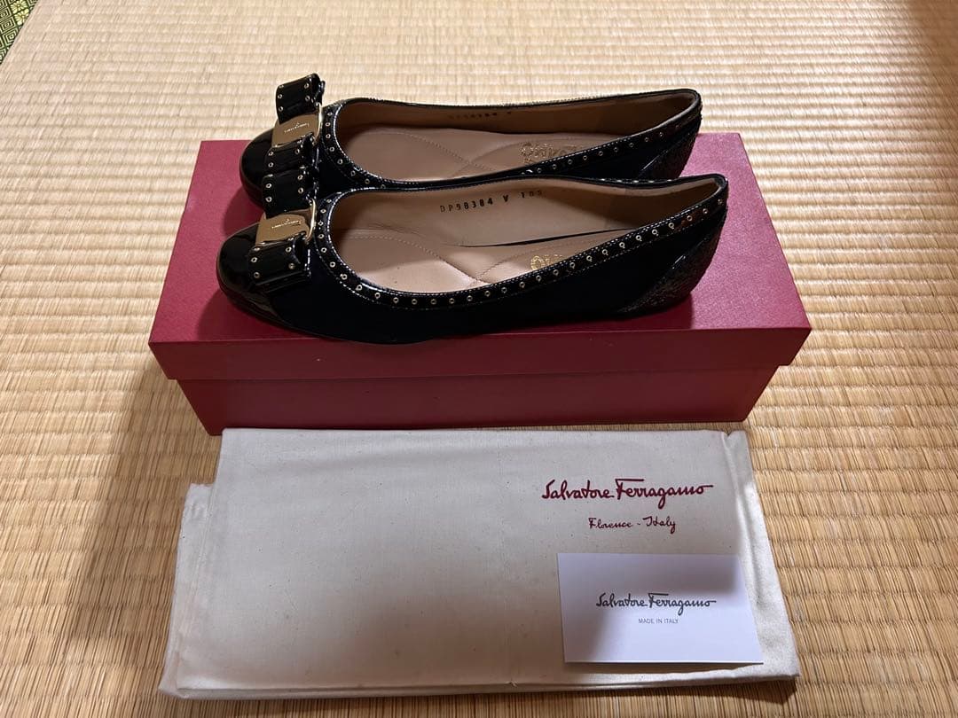 【美品】Salvatore Ferragamo 靴 ヴァリナ