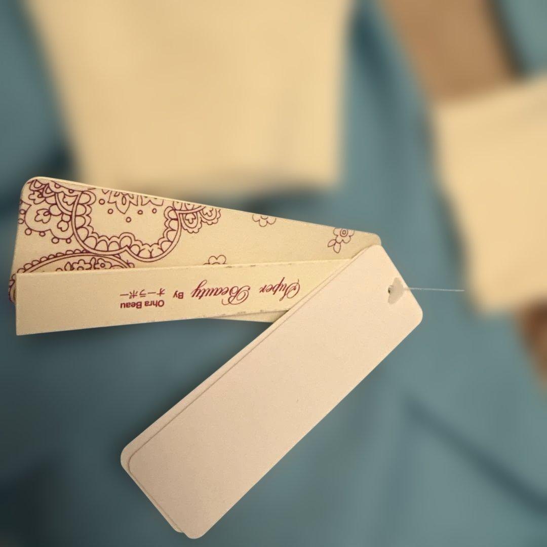 Super Beauty❣️キラキラビジューニット長袖ワンピース　新品未使用