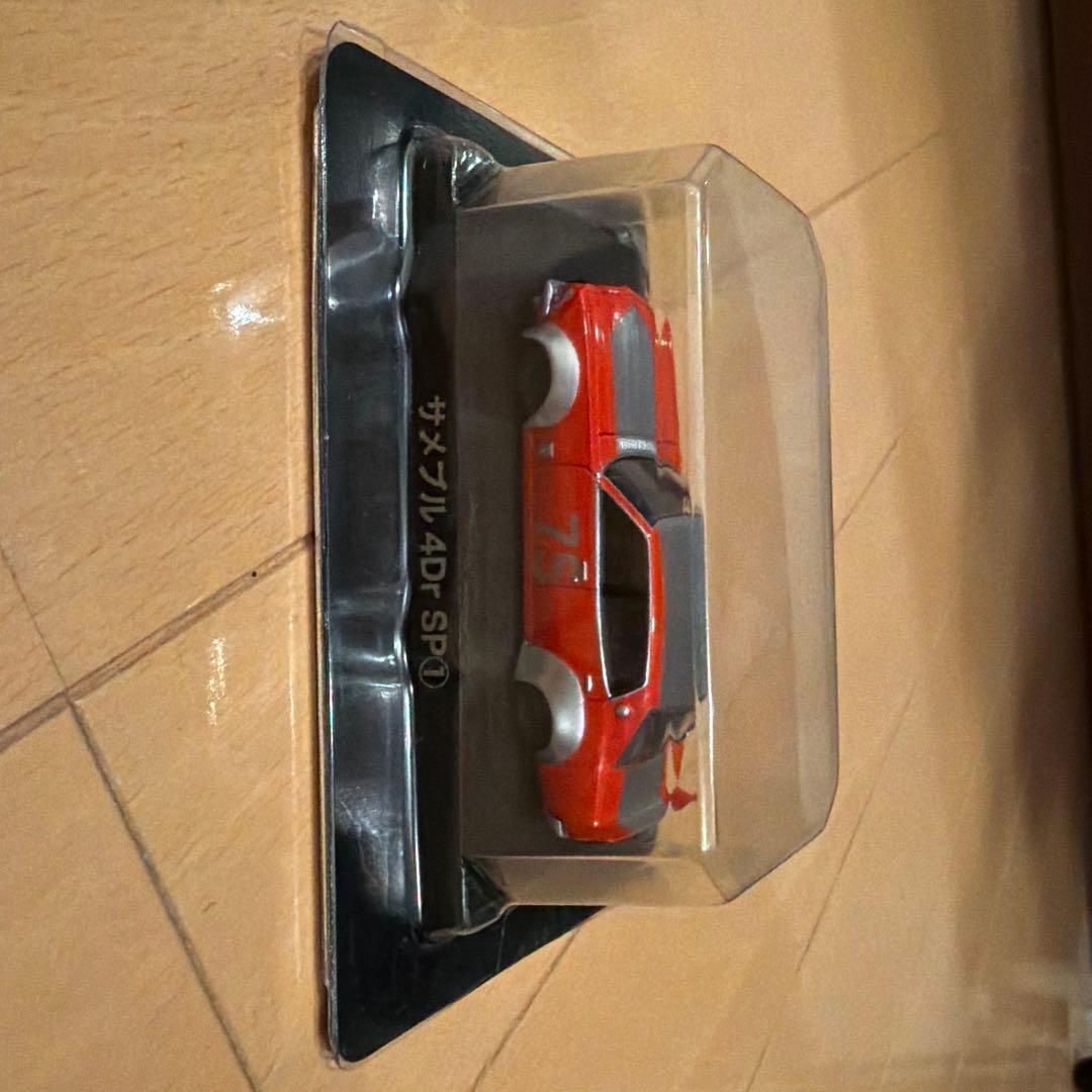 サンプル 4dr SP1 赤 ミニカー