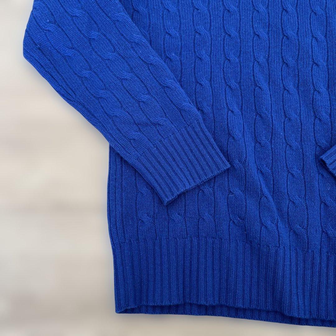 ぱ*ち様 Polo by Ralph Lauren カシミヤ100% ケーブルニ