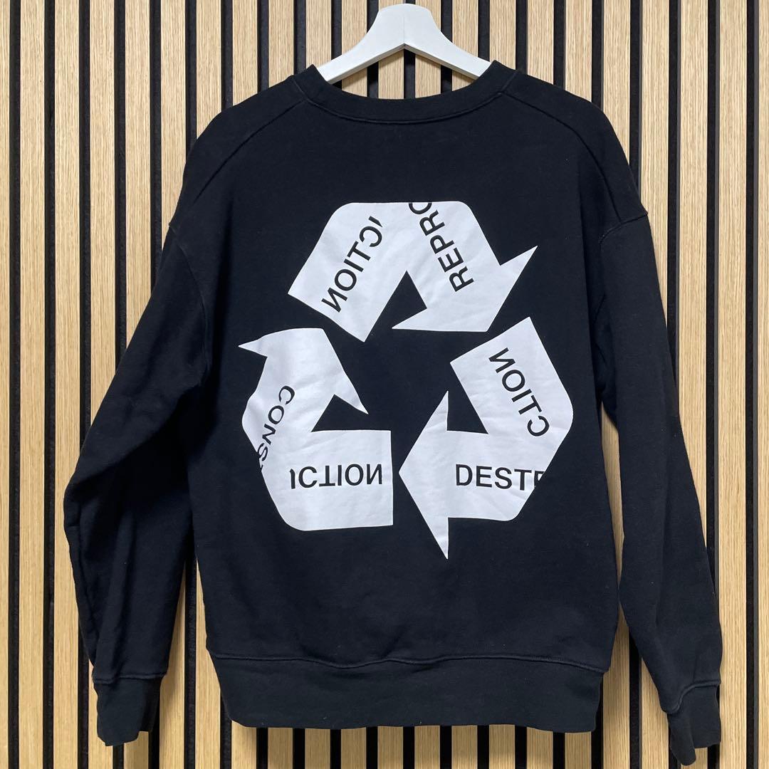 Cph/Golf キャプテンズヘルム サイクル ロゴ クルー スウェット