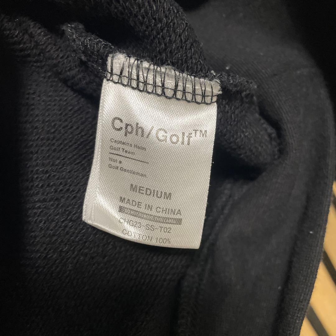 Cph/Golf キャプテンズヘルム サイクル ロゴ クルー スウェット