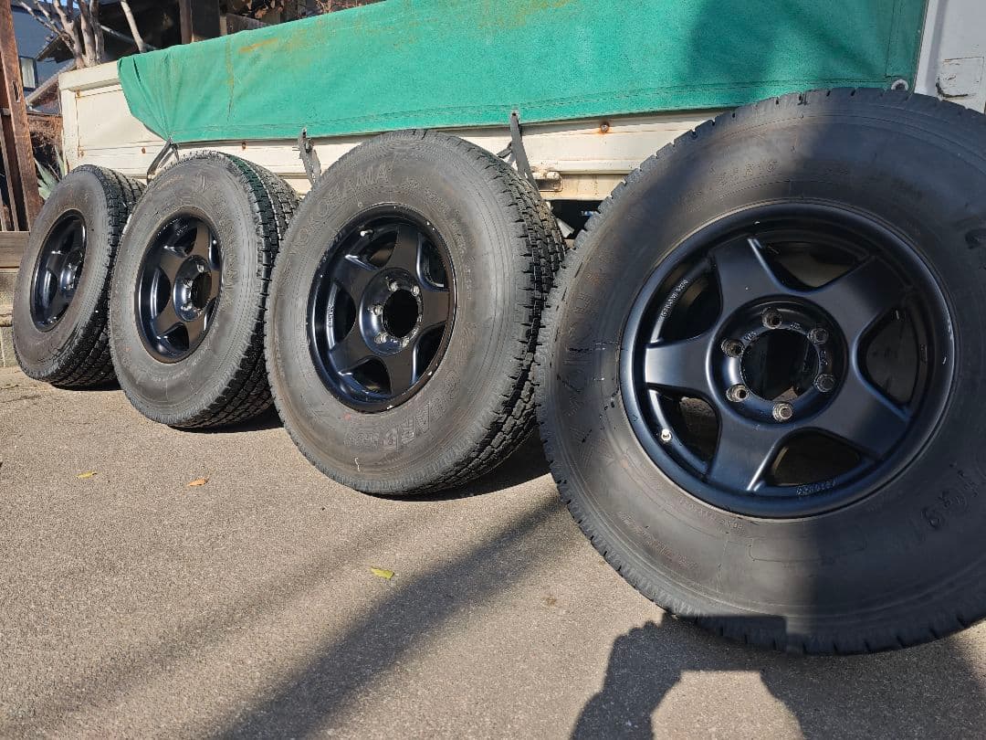 ブラッドレーv　16×6.5j -5 スタッドレス　225/85r16