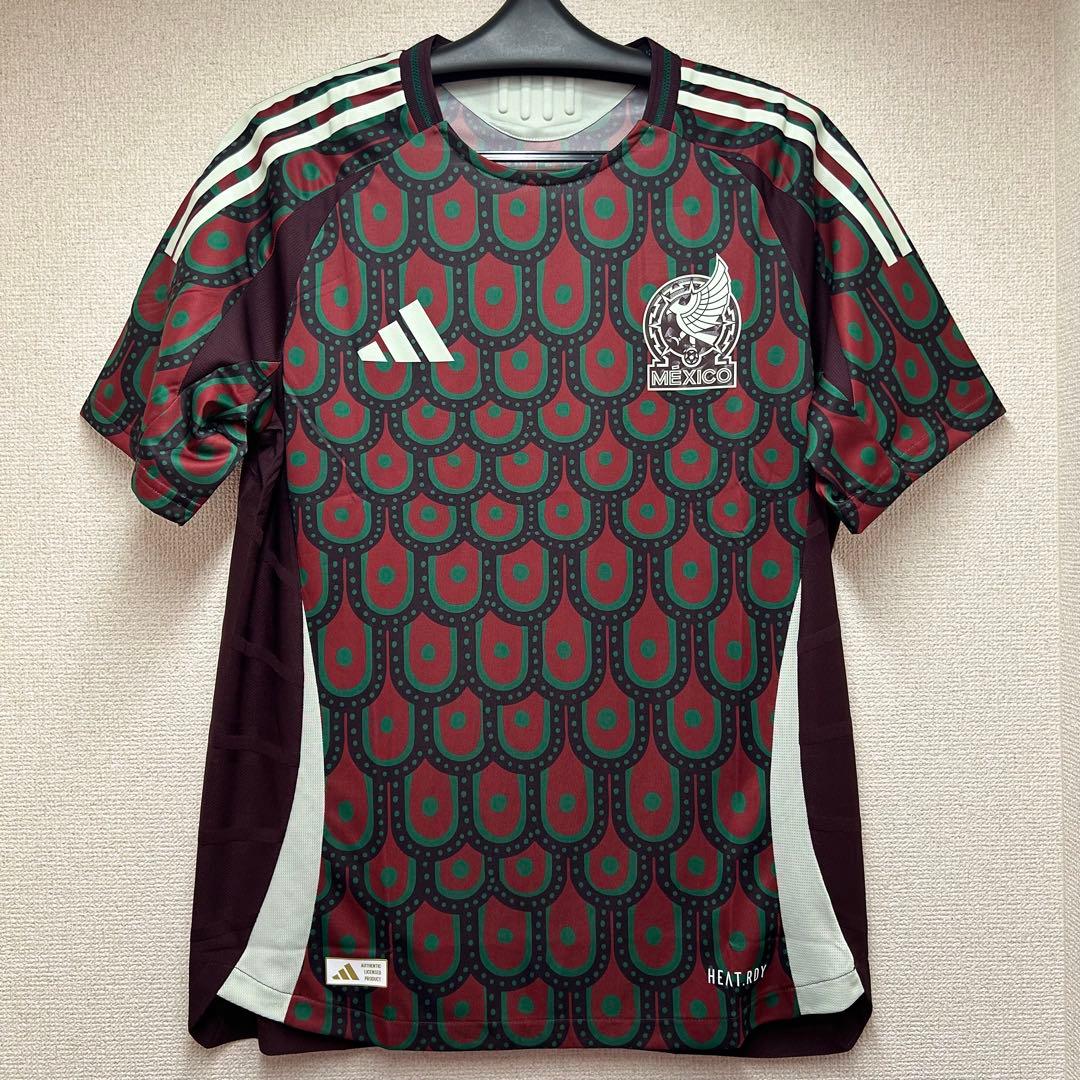 メキシコ代表 2024 ホーム半袖オーセンティックユニフォーム　2XL 正規品