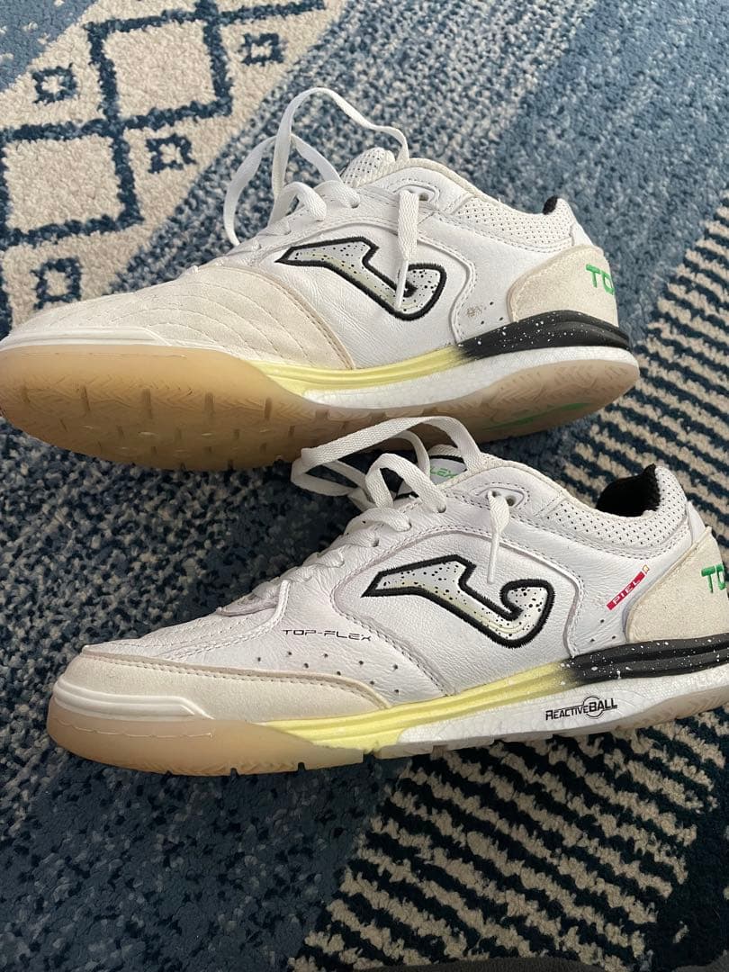 TOP-FLEX フットサルシューズ ホワイト