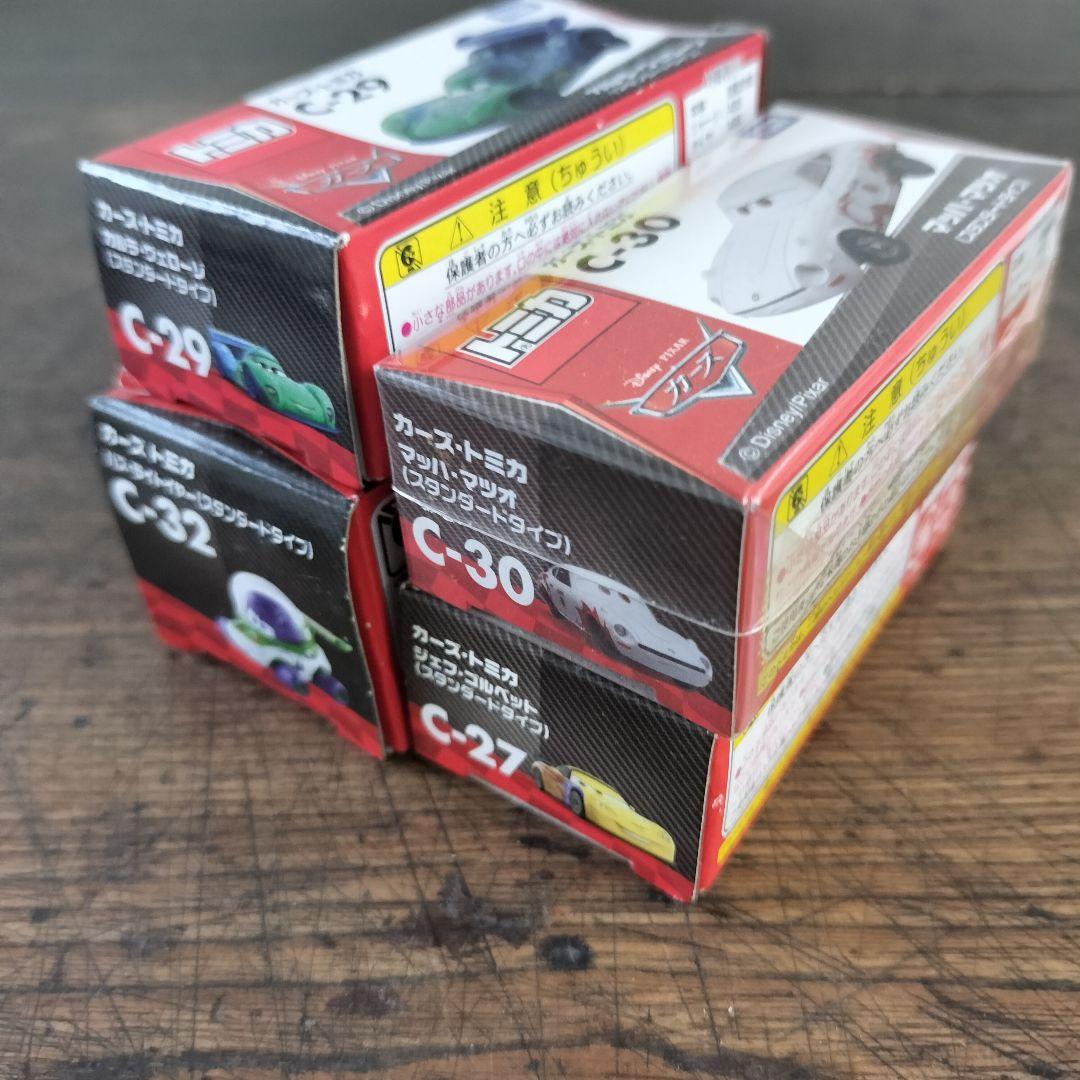 新品トミカカーズ　まとめて　スタンダードタイプ　ジェフ バズ マッハ ルラ