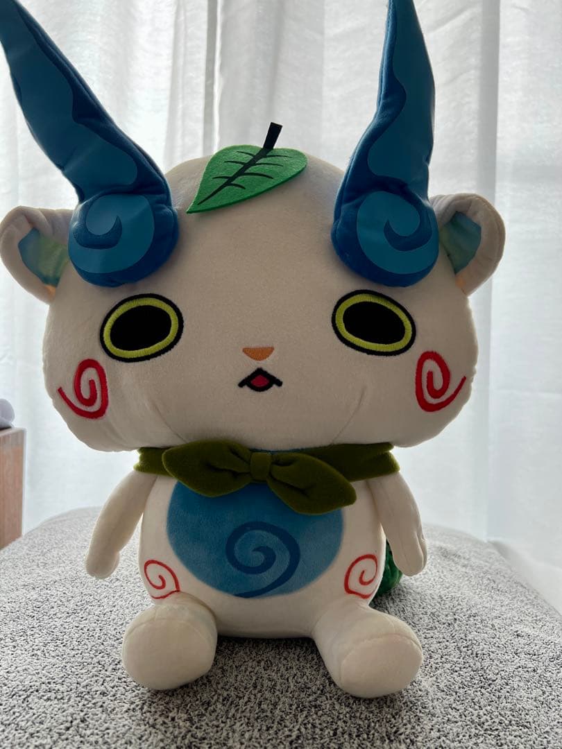 妖怪ウォッチ　コマさん　ブランケット入りぬいぐるみだニャン