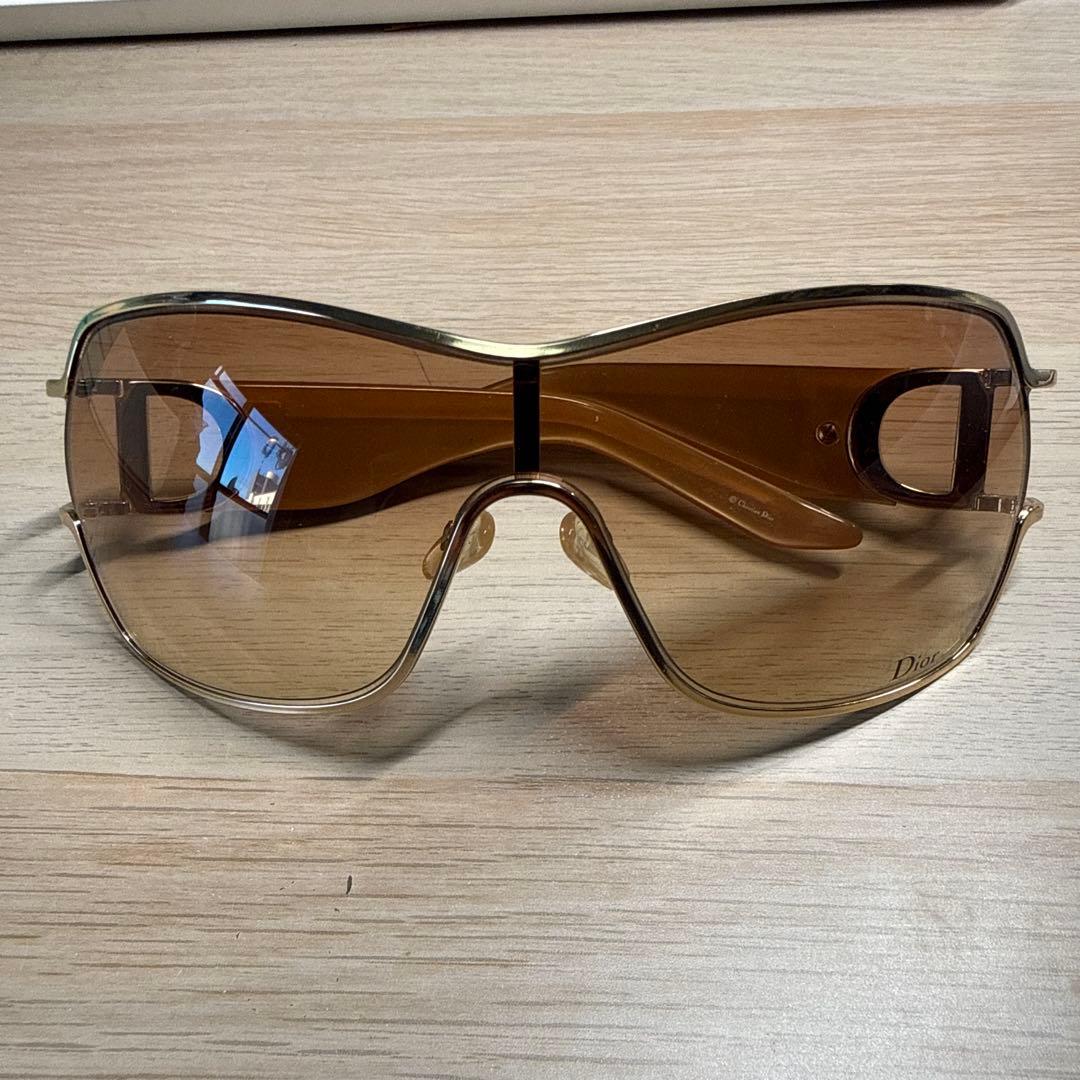 Dior ブラウン サングラス