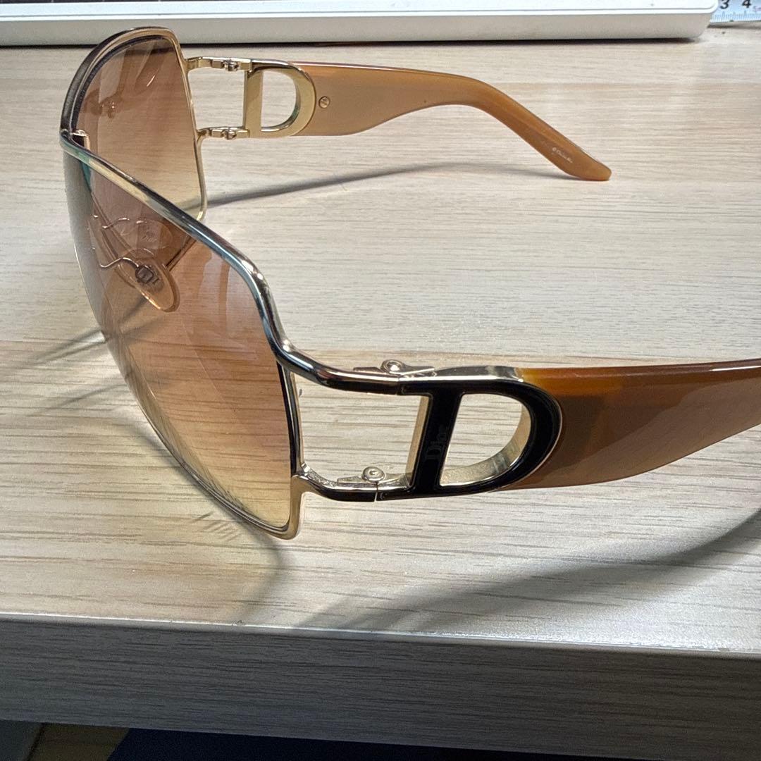 Dior ブラウン サングラス
