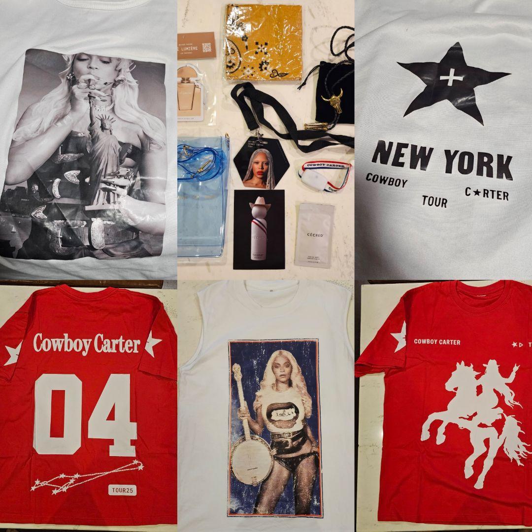 ビヨンセ COWBOY CARTER ツアーグッズ＋未使用Tシャツ3枚