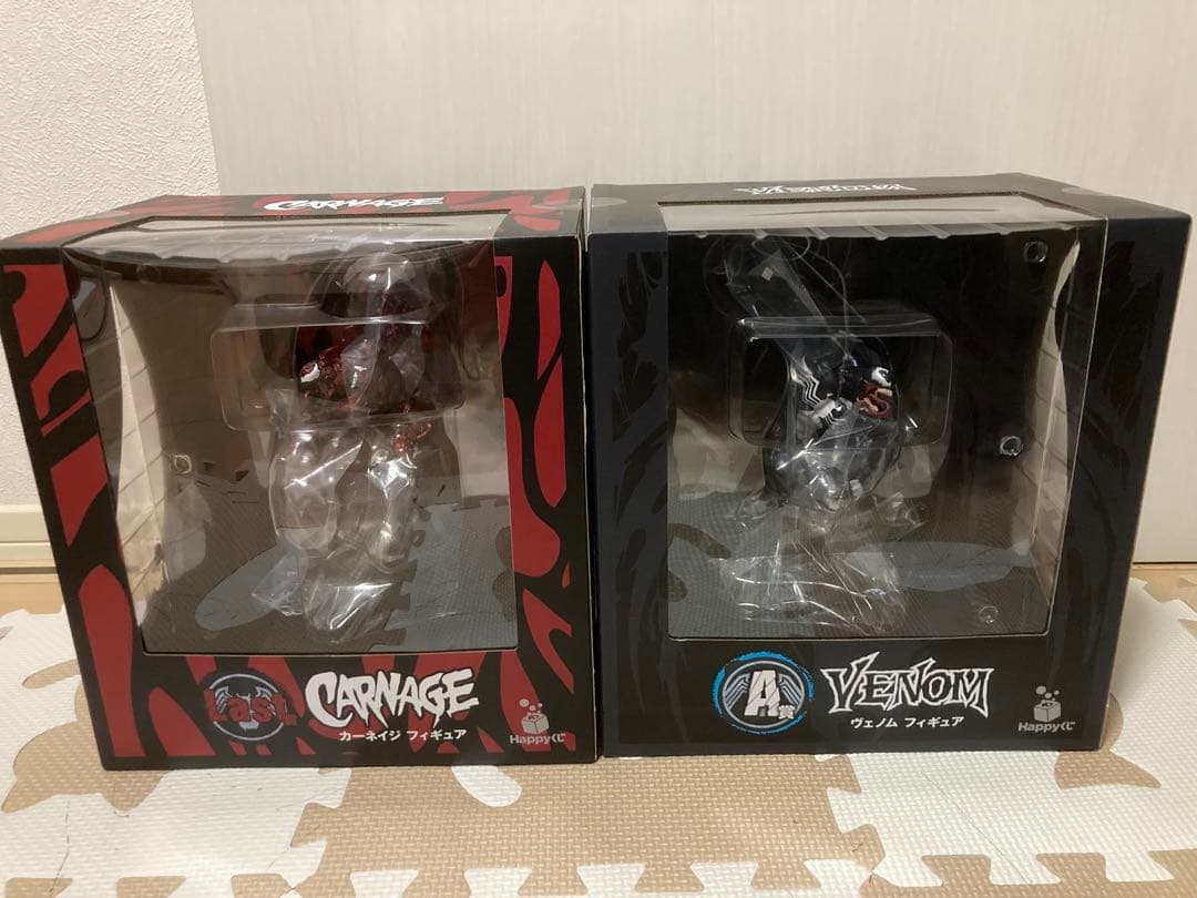 ヴェノム　カーネイジ　ハッピーくじ　フィギュア　セット　A賞　ラストワン　セット