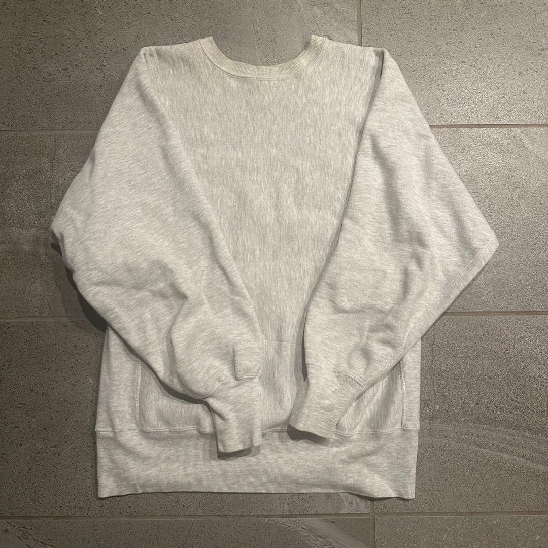 90s Champion Reverse Weave 刺繍タグ 目無し USA製
