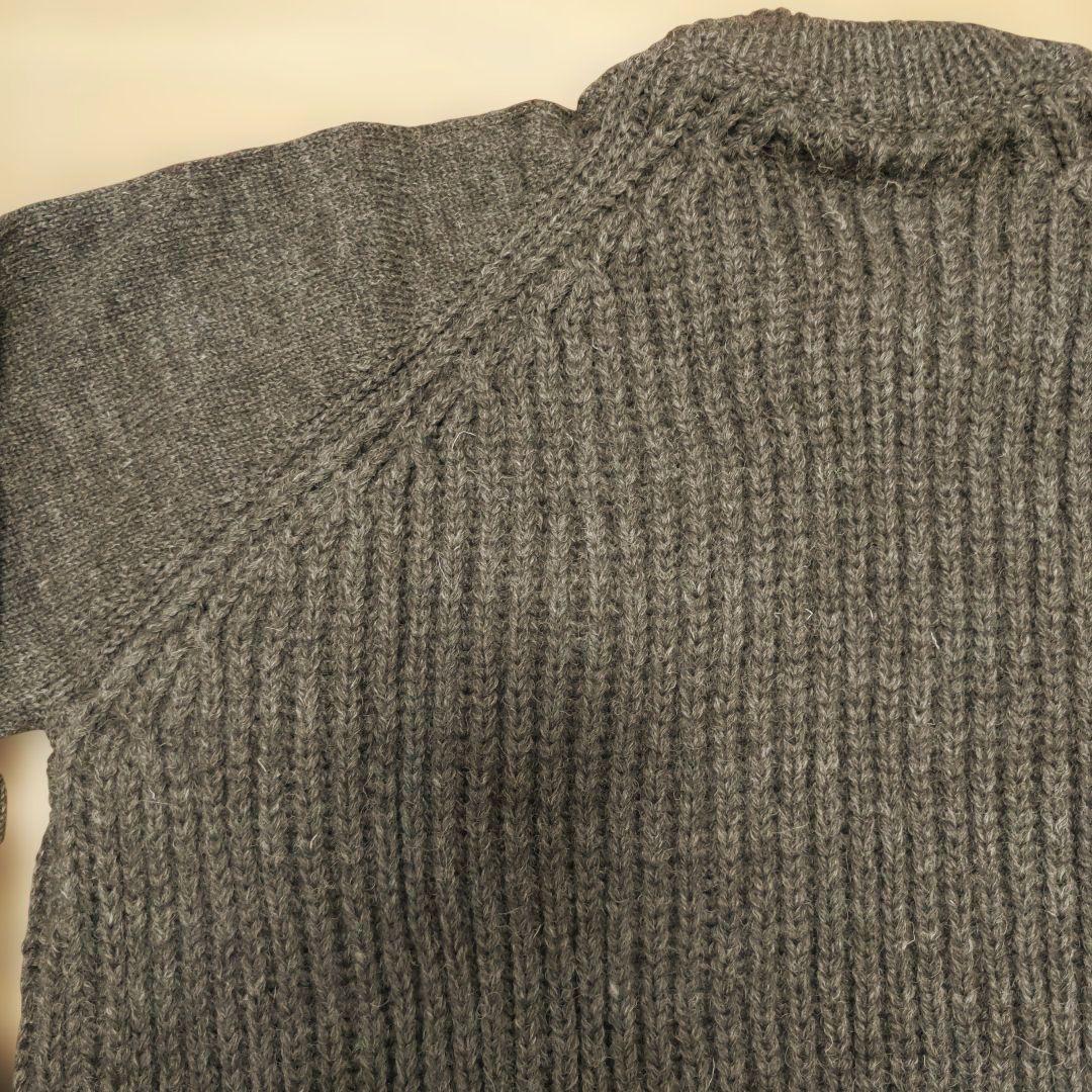 PEREGRINE / ブリティッシュウール クルーネックニット（新品・Ｌ）