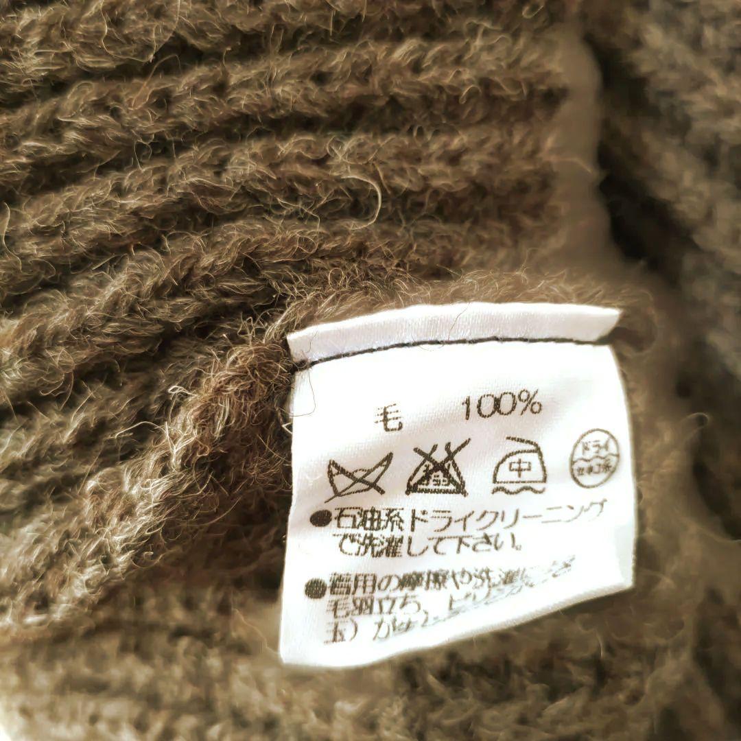 PEREGRINE / ブリティッシュウール クルーネックニット（新品・Ｌ）