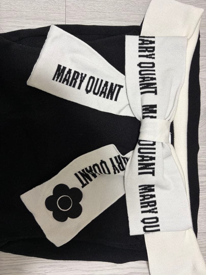 【EATME×MARY QUANT】リボンデザインニットワンピース