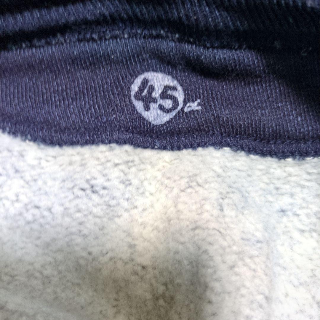 新品 45rpm インディゴスウェット 4サイズ 起毛